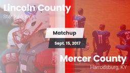 Matchup: Lincoln County vs. Mercer County  2017