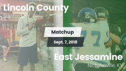 Matchup: Lincoln County vs. East Jessamine  2018