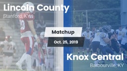 Matchup: Lincoln County vs. Knox Central  2019