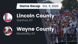 Recap: Lincoln County  vs. Wayne County  2020