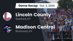 Recap: Lincoln County  vs. Madison Central  2020
