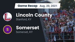 Recap: Lincoln County  vs. Somerset  2021