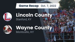 Recap: Lincoln County  vs. Wayne County  2022