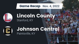 Recap: Lincoln County  vs. Johnson Central  2022