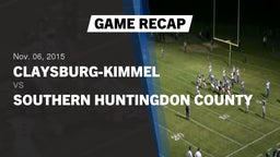 Recap: Claysburg-Kimmel  vs. Southern Huntingdon County  2015
