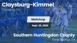 Matchup: Claysburg-Kimmel vs. Southern Huntingdon County  2020