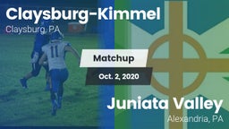 Matchup: Claysburg-Kimmel vs. Juniata Valley  2020