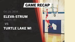 Recap: Eleva-Strum  vs. Turtle Lake WI 2016