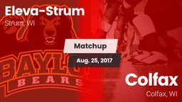 Matchup: Eleva-Strum vs. Colfax  2017