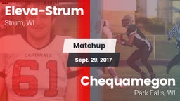 Matchup: Eleva-Strum vs. Chequamegon  2017