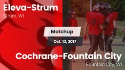 Matchup: Eleva-Strum vs. Cochrane-Fountain City  2017