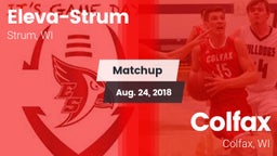 Matchup: Eleva-Strum vs. Colfax  2018