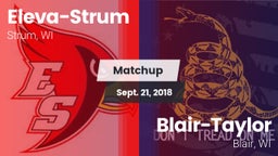Matchup: Eleva-Strum vs. Blair-Taylor  2018
