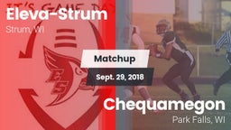 Matchup: Eleva-Strum vs. Chequamegon  2018