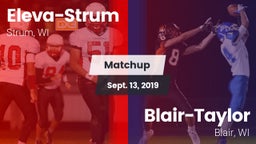Matchup: Eleva-Strum vs. Blair-Taylor  2019