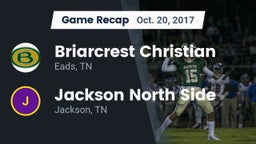 Recap: Briarcrest Christian  vs. Jackson North Side  2017