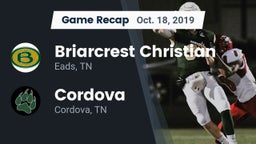 Recap: Briarcrest Christian  vs. Cordova  2019
