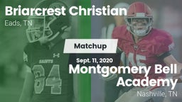Matchup: Briarcrest Christian vs. Montgomery Bell Academy 2020