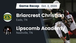 Recap: Briarcrest Christian  vs. Lipscomb Academy 2020