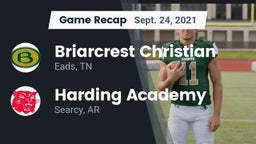 Recap: Briarcrest Christian  vs. Harding Academy  2021