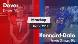 Matchup: Dover vs. Kennard-Dale  2016