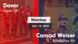 Matchup: Dover vs. Conrad Weiser  2016