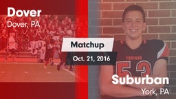 Matchup: Dover vs. Suburban  2016