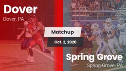Matchup: Dover vs. Spring Grove  2020