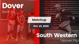 Matchup: Dover vs. South Western  2020