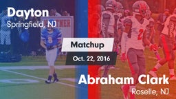 Matchup: Dayton vs. Abraham Clark  2016