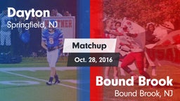 Matchup: Dayton vs. Bound Brook  2016