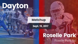 Matchup: Dayton vs. Roselle Park  2017