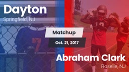 Matchup: Dayton vs. Abraham Clark  2017