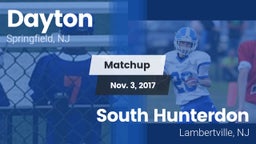 Matchup: Dayton vs. South Hunterdon  2017