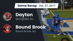 Recap: Dayton  vs. Bound Brook  2017