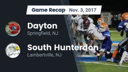 Recap: Dayton  vs. South Hunterdon  2017