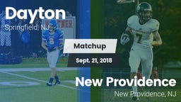 Matchup: Dayton vs. New Providence  2018