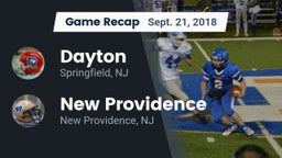 Recap: Dayton  vs. New Providence  2018