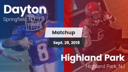Matchup: Dayton vs. Highland Park  2018