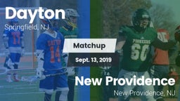 Matchup: Dayton vs. New Providence  2019