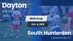 Matchup: Dayton vs. South Hunterdon  2019