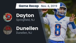 Recap: Dayton  vs. Dunellen  2019