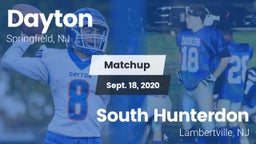 Matchup: Dayton vs. South Hunterdon  2020