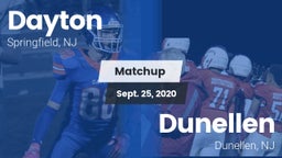 Matchup: Dayton vs. Dunellen  2020