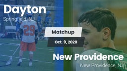 Matchup: Dayton vs. New Providence  2020