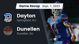 Recap: Dayton  vs. Dunellen  2023