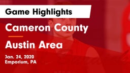 Cameron County  vs Austin Area  Game Highlights - Jan. 24, 2020