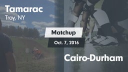 Matchup: Tamarac vs. Cairo-Durham 2016
