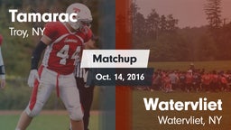 Matchup: Tamarac vs. Watervliet  2016