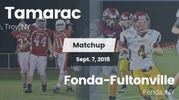 Matchup: Tamarac vs. Fonda-Fultonville  2018